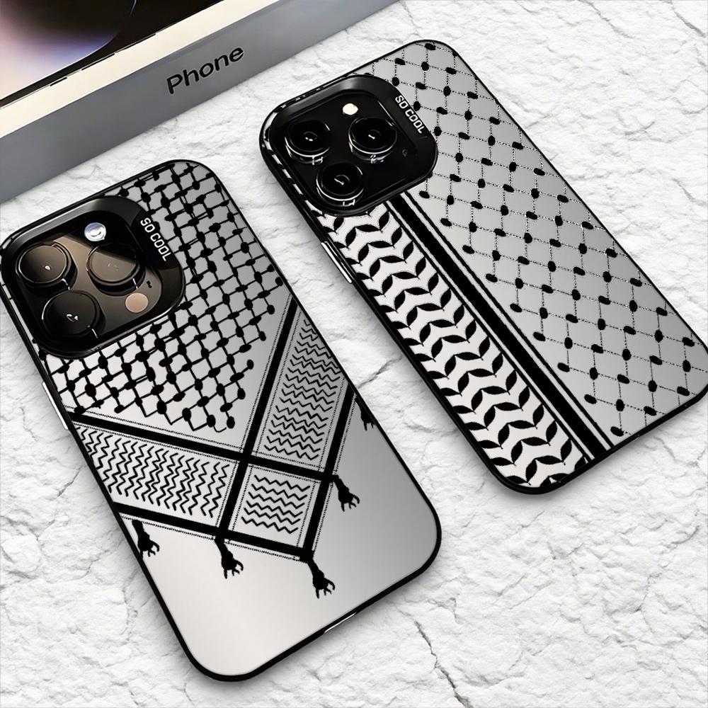 Phone Cases Durable - Coque de téléphone Keffiyeh P-Palestine pour