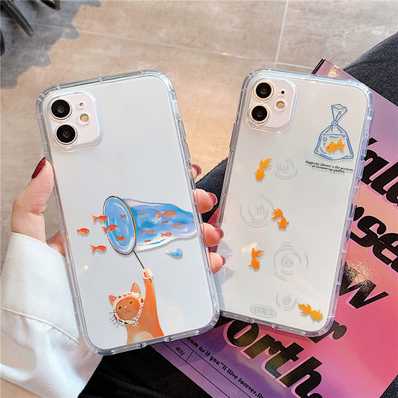 Phone Cases Iphone 17 Pro - Coque de téléphone transparente en Silicone