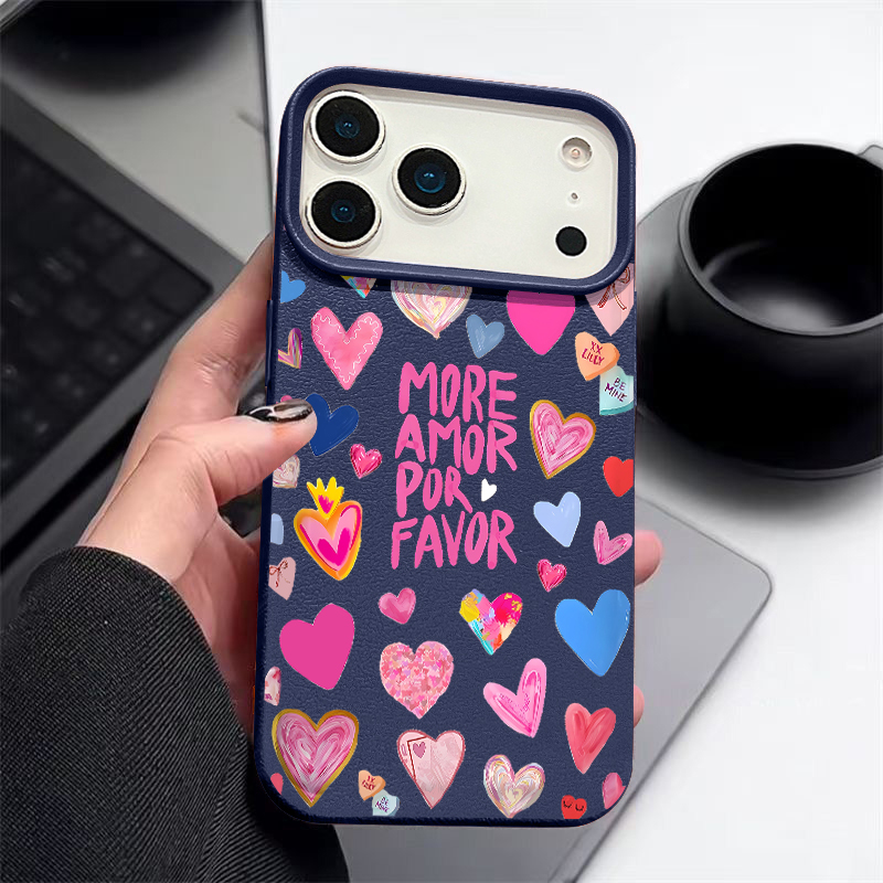 Phone Cases Leather - Coque de téléphone souple à motif