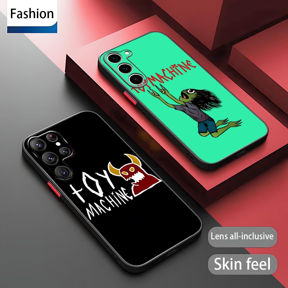 Phone Cases Brands - Coque de téléphone translucide givrée T-Toys