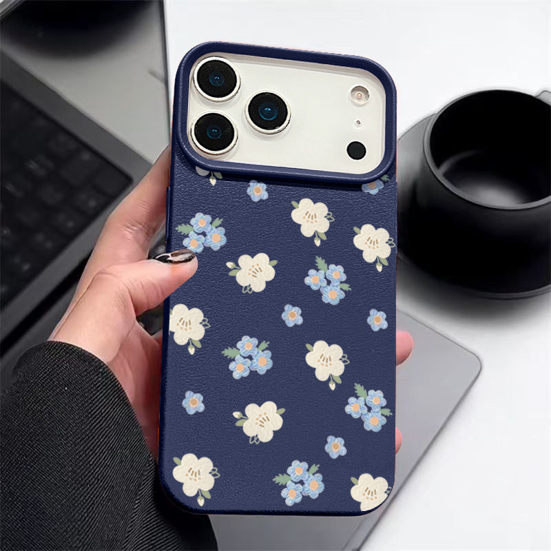 Phone Cases Leather - Coque de téléphone antichoc en silicone