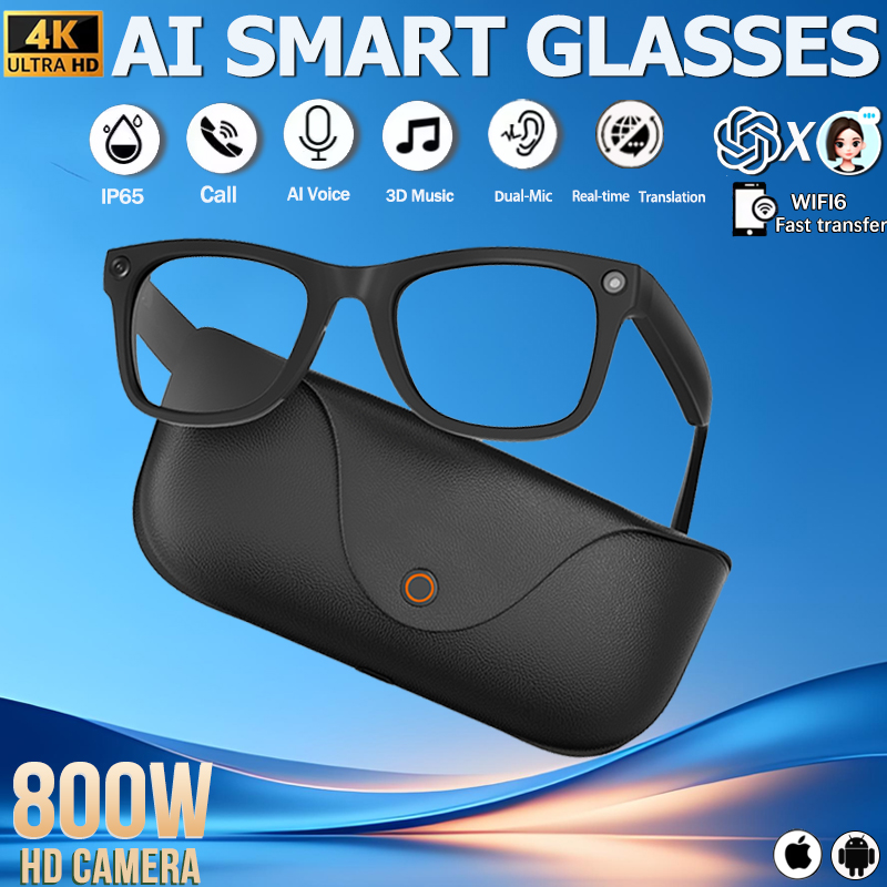 Phone Cases Android - Lunettes Intelligentes 2026 en Cuir Véritable