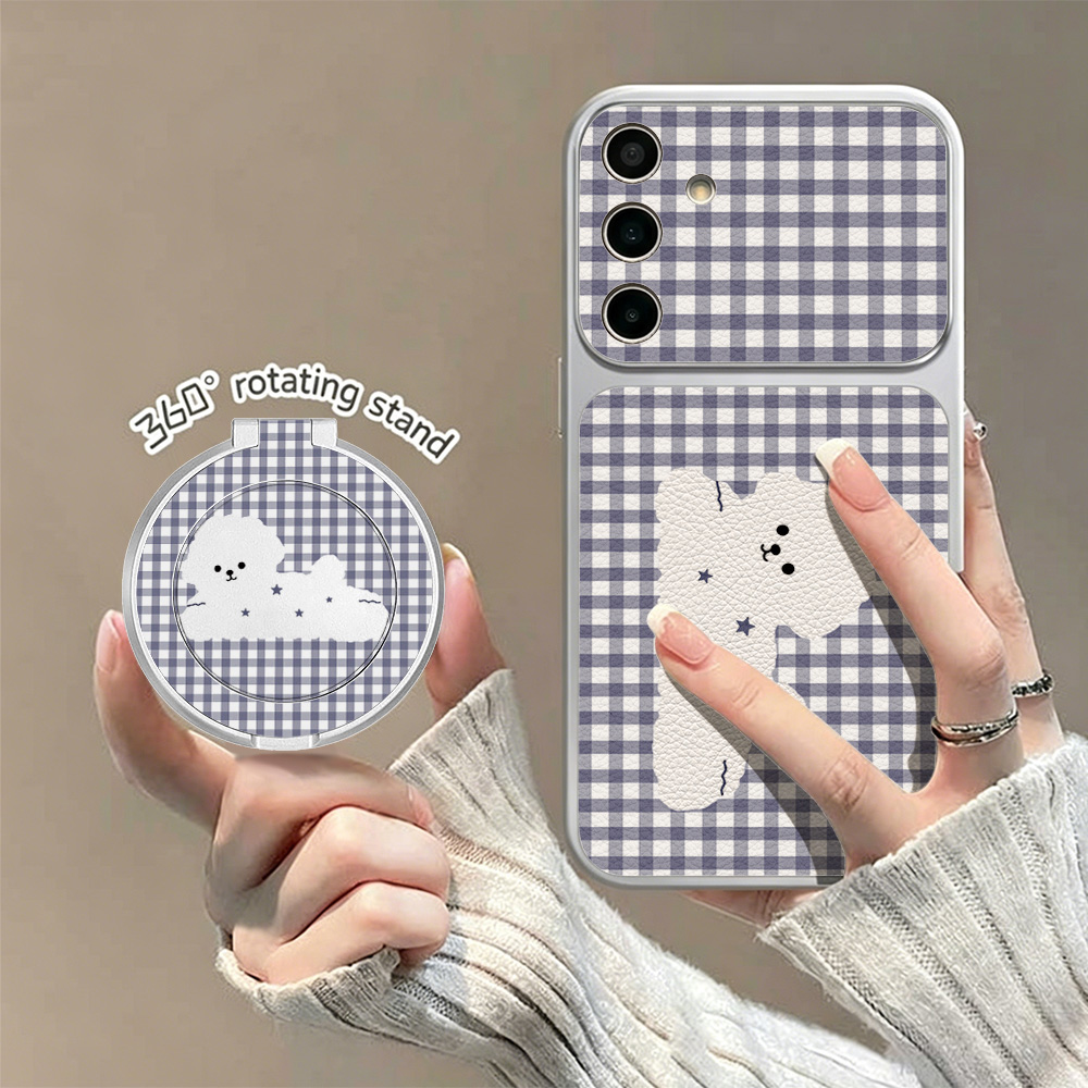 Phone Cases Leather - Coque de téléphone antichoc avec support