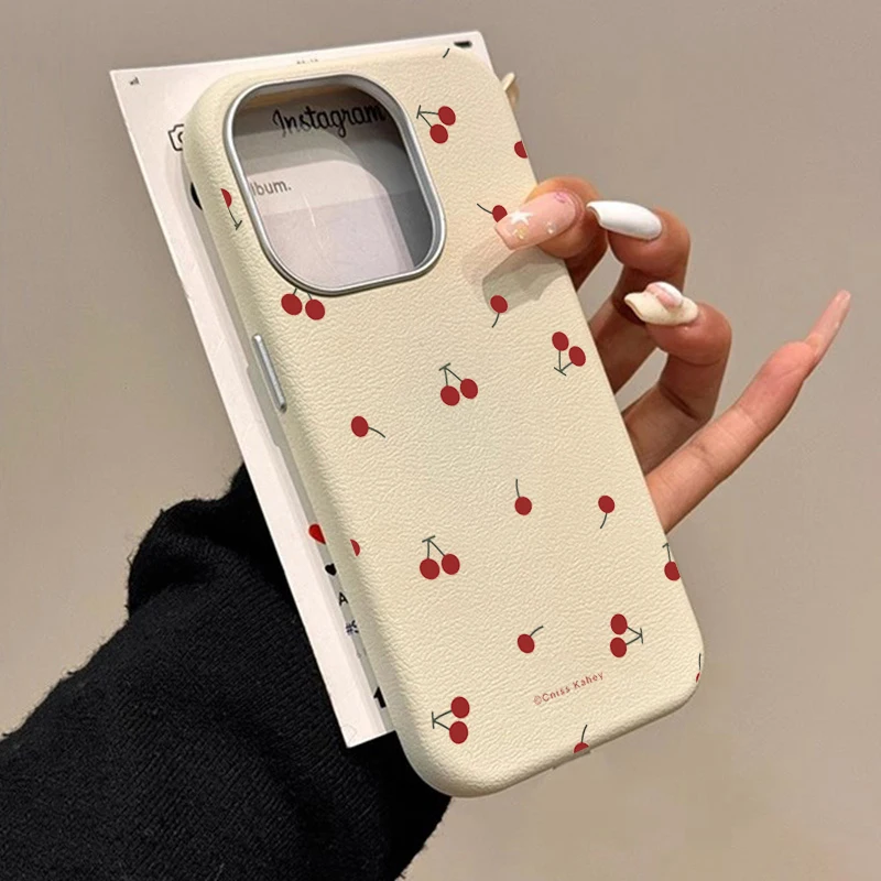 Phone Cases Cherry - Coque de téléphone INS mignonne à