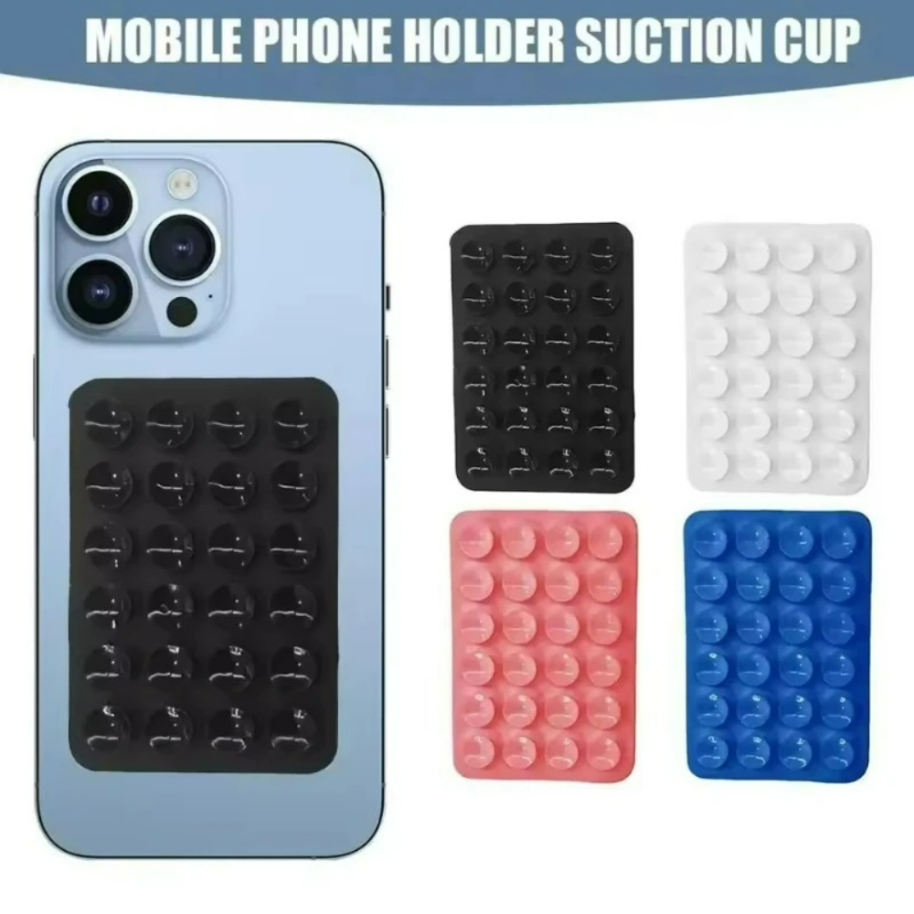 Phone Cases Casely - Support de téléphone en silicone, ventouse