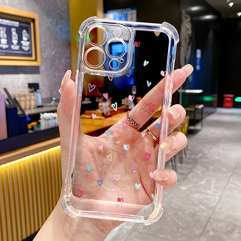 Phone Cases Xs Max - Coque de téléphone transparente anti-chute avec