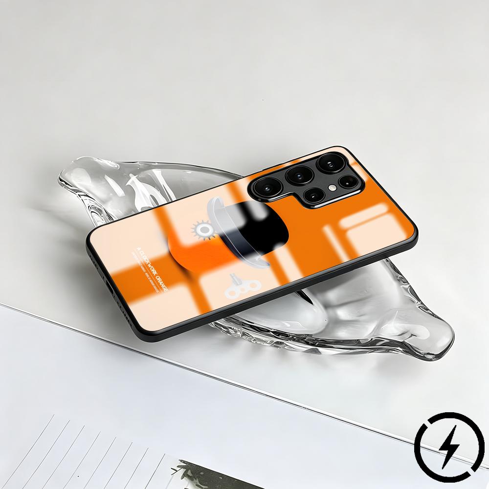Coque de téléphone en verre ma - Phone Cases Orange avis et prix