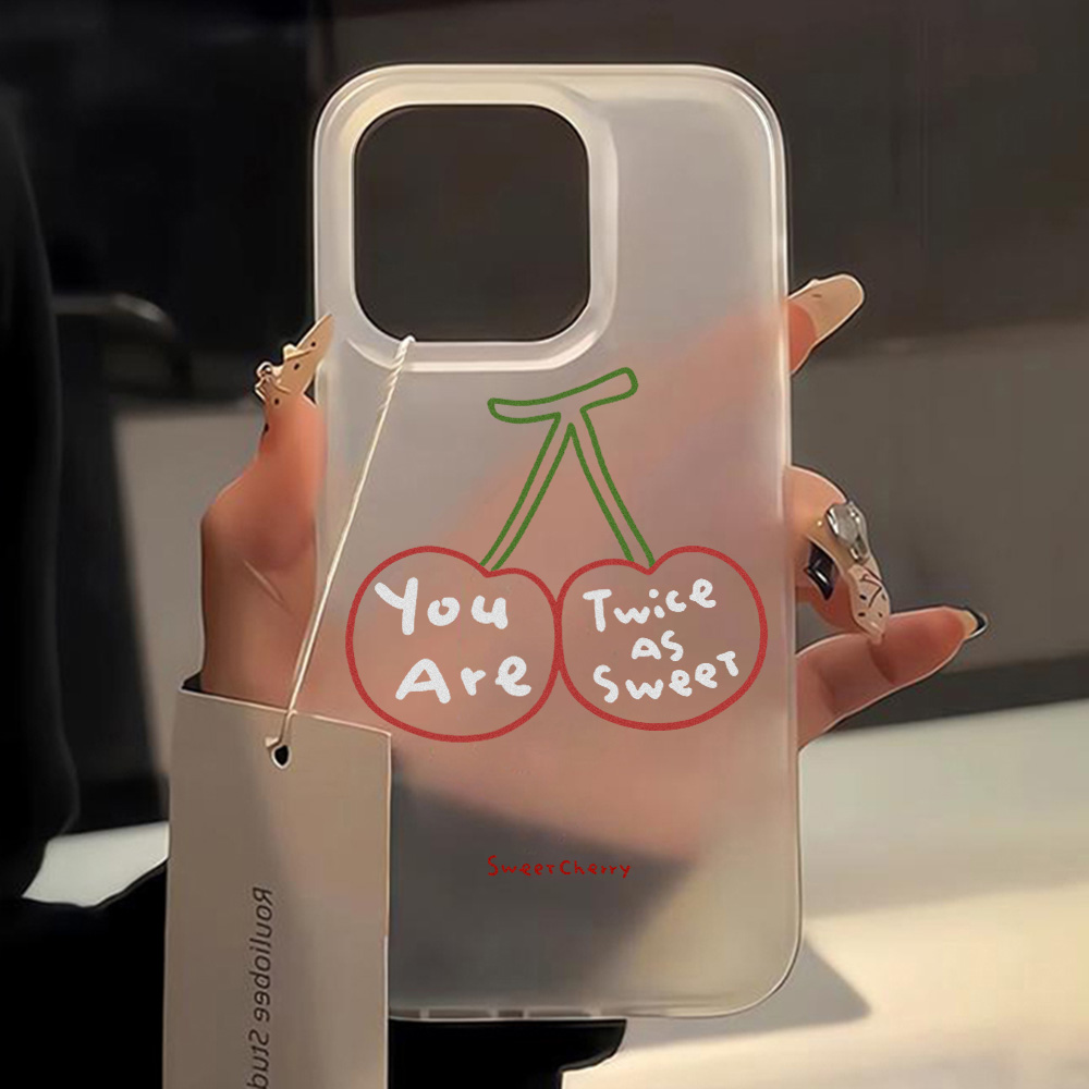 Coque de téléphone transparent - Phone Cases Cherry avis et prix